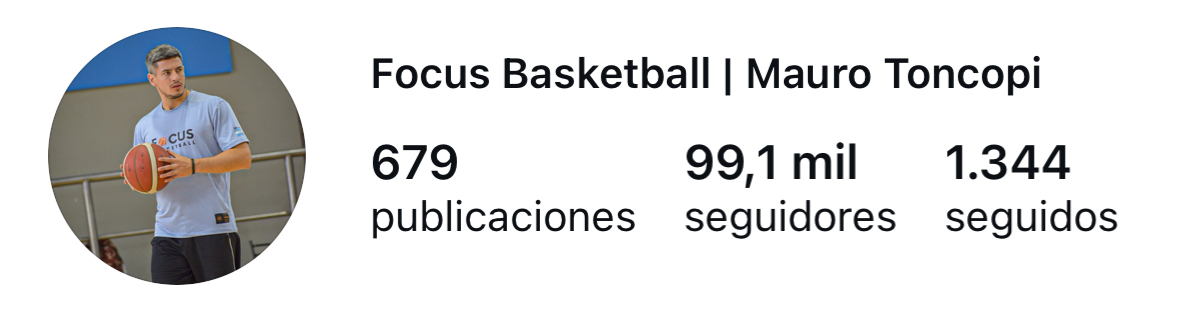 Mauro Toncopi — Focus Basketball 99.1k seguidores
