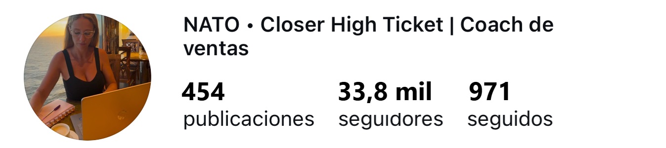 NATO — Closer High Ticket 19.8k seguidores